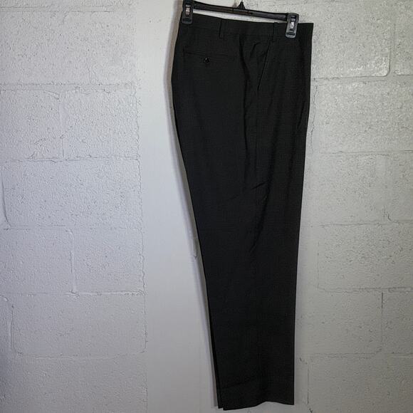 Tallia Men's Classic Fit Suit Separate Pant - Dark Grey 44x32 $135 - Picture 5 of 11